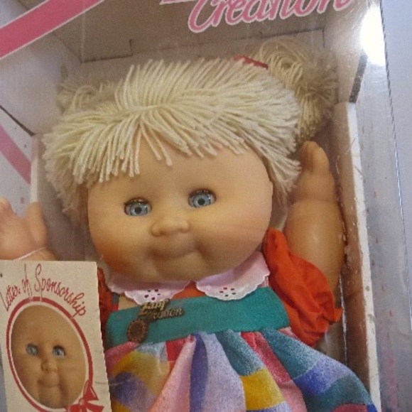 RARE Boxed Zapf Creations Girl Baby Doll Tolpatsch 18" West Germany Toy BNIB - Picture 2 of 3